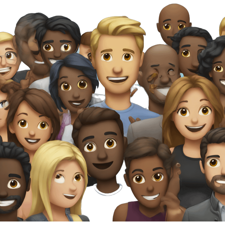 People at a party emoji