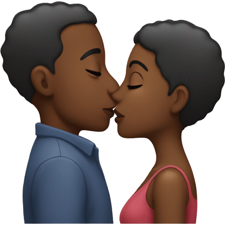 People kissing emoji