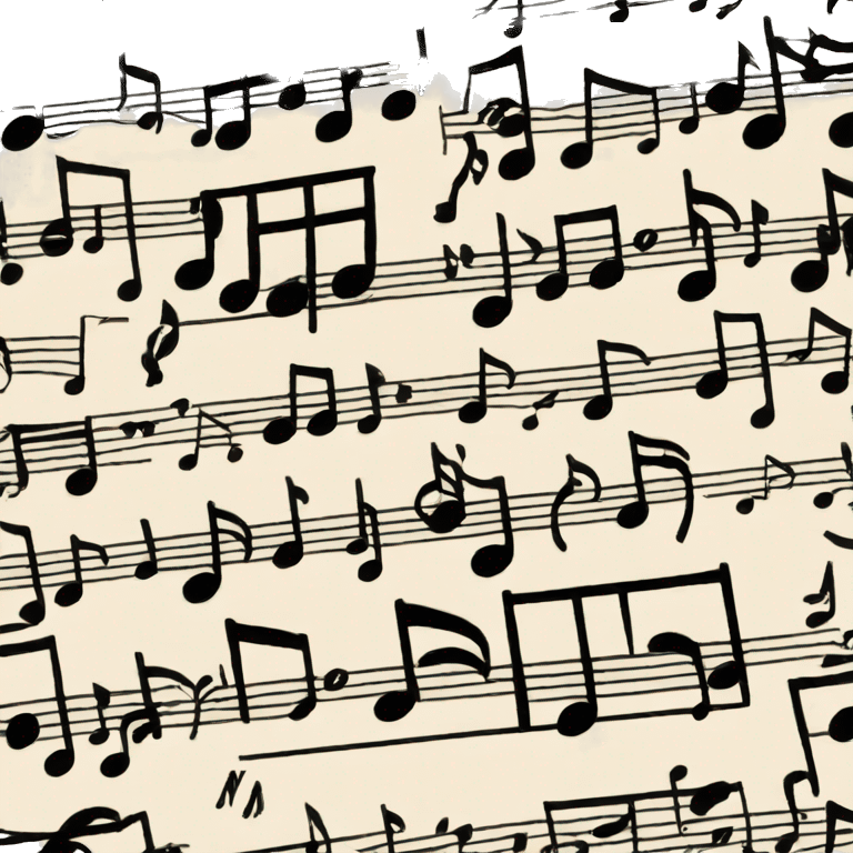 notes music emoji