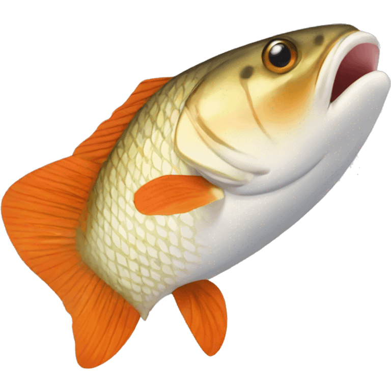 bouche en poisson emoji