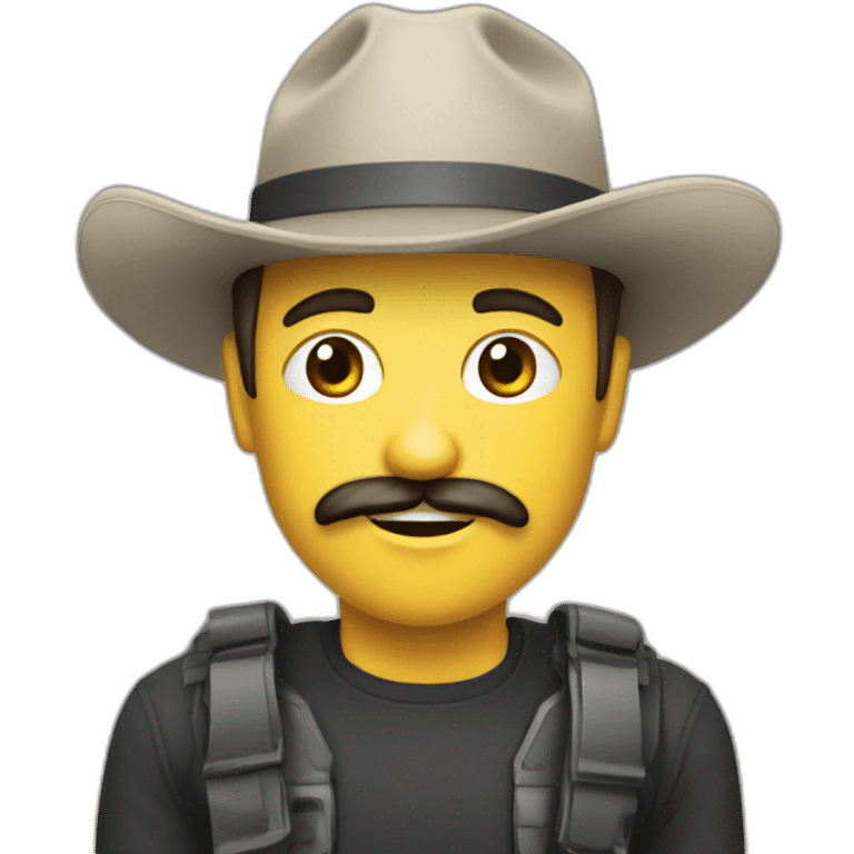 Señor con herramientas milwakee emoji