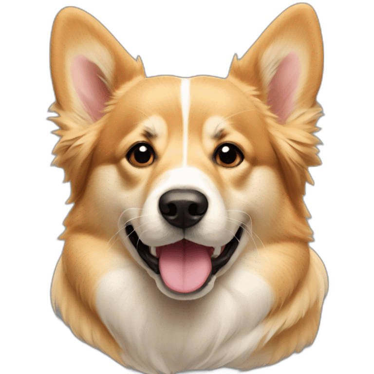 Corgy ans golden retriever emoji