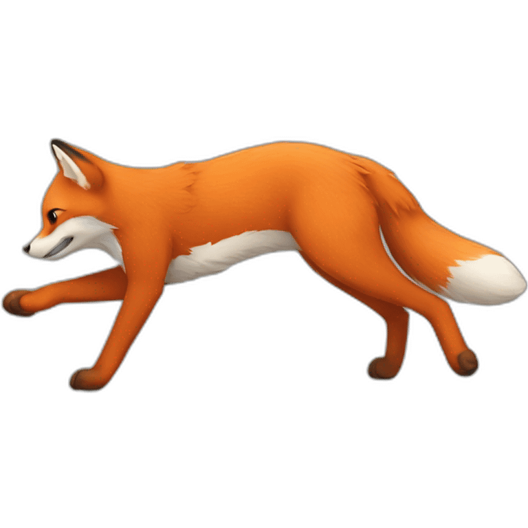 dancing fox emoji