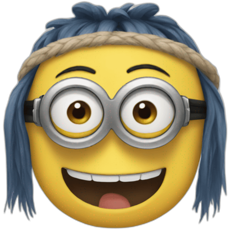 Minion face emoji