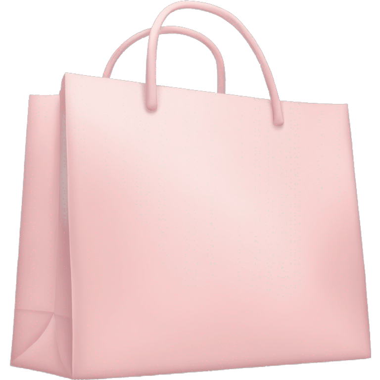 Pale Pink shopping bags emoji