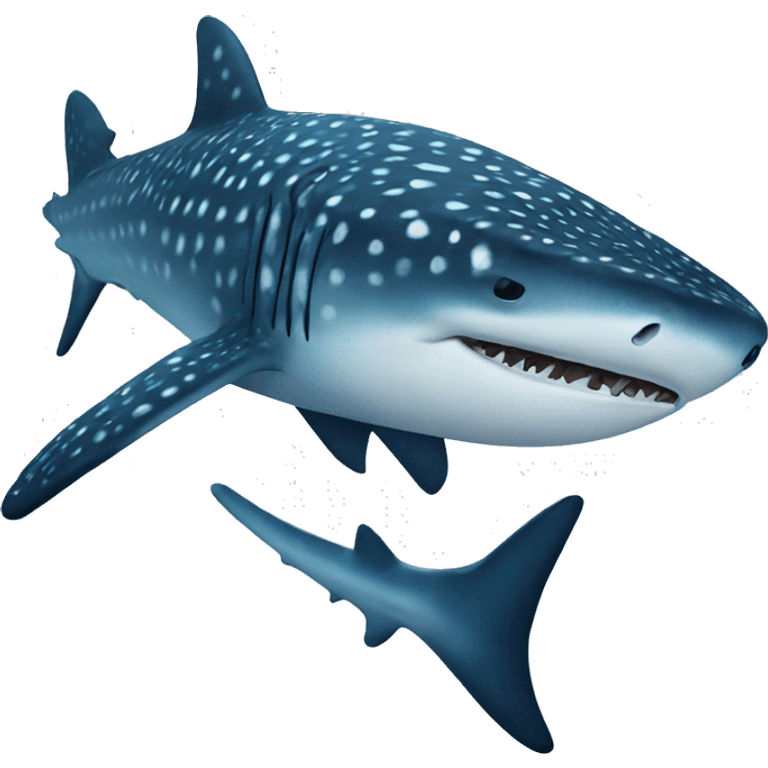 Whale shark emoji