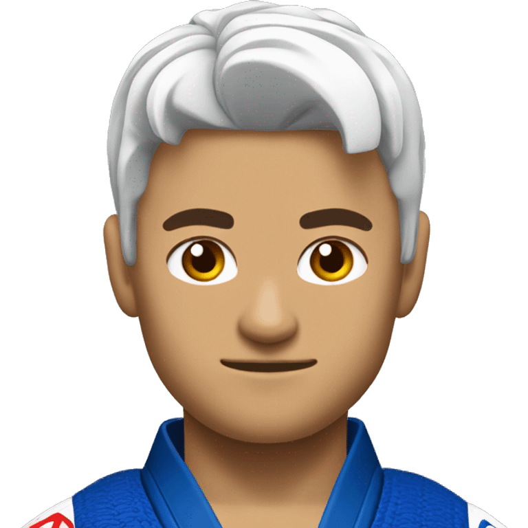 jiu jitsu fighter faixa branca emoji