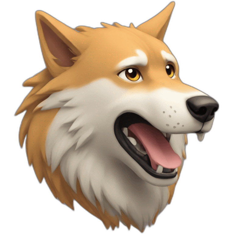 Howl emoji