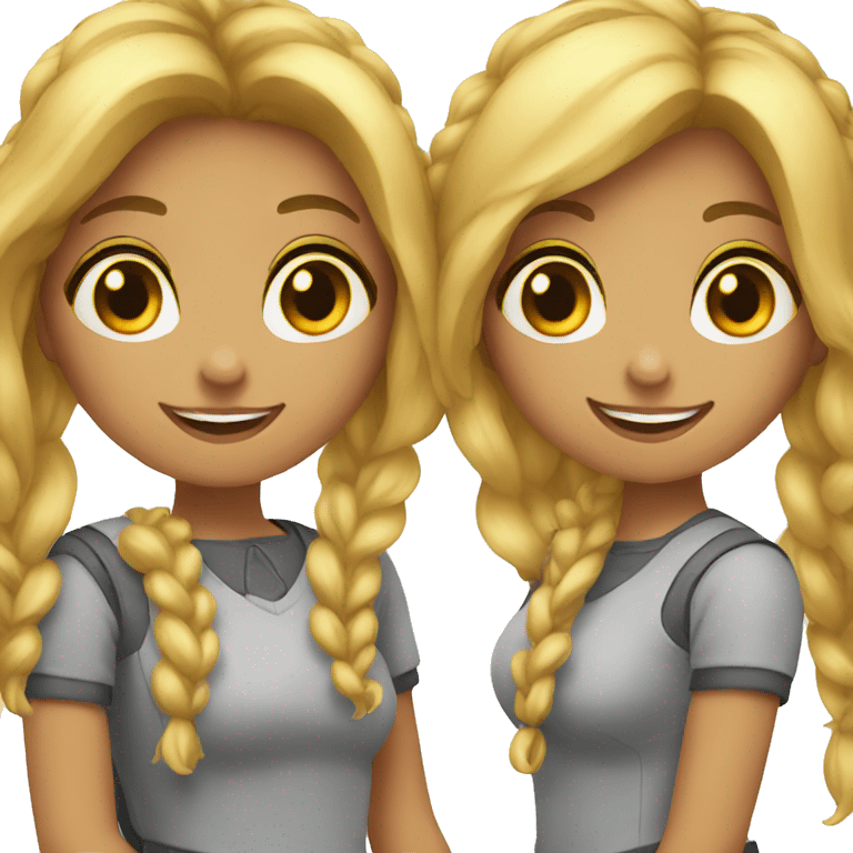 2 girls duo emoji