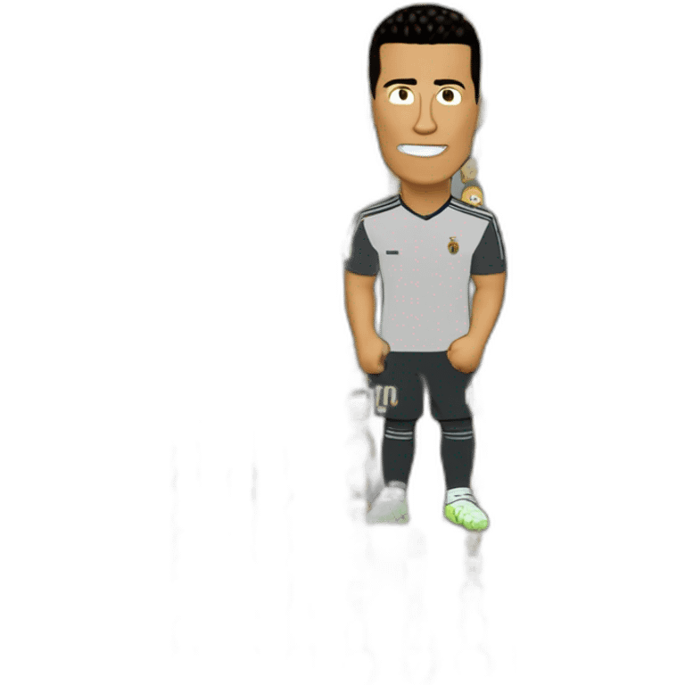 Cristiano Ronaldo in Simpson emoji