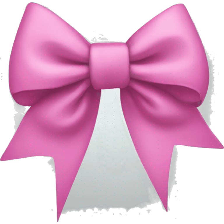 a coquette bow emoji