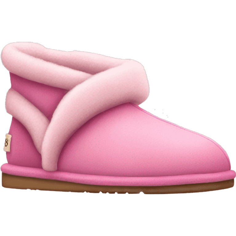 Pink UGG slippers  emoji