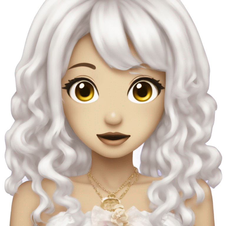 hime gyaru ghost girl emoji