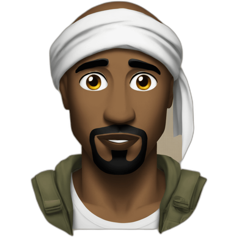 Tupac & Ben laden emoji