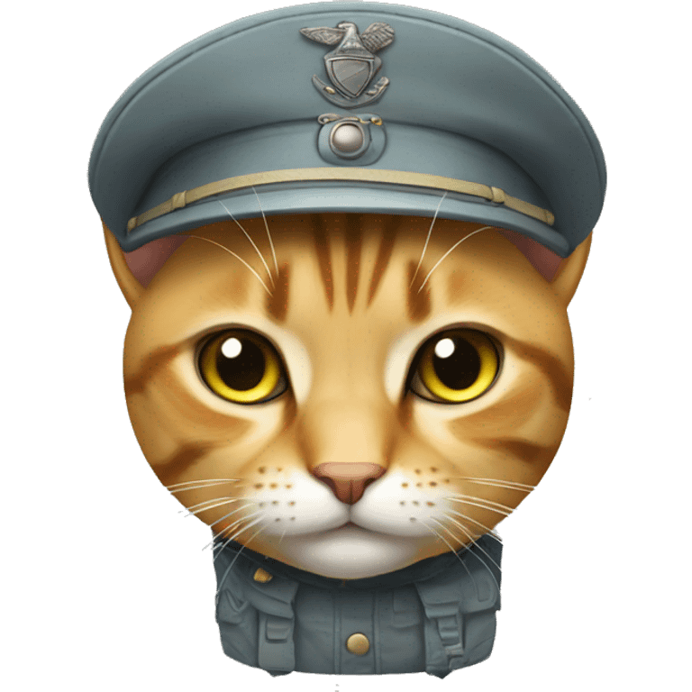 Soldier Cat emoji