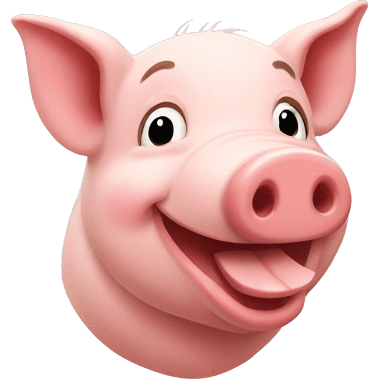 Pig Smiling  emoji