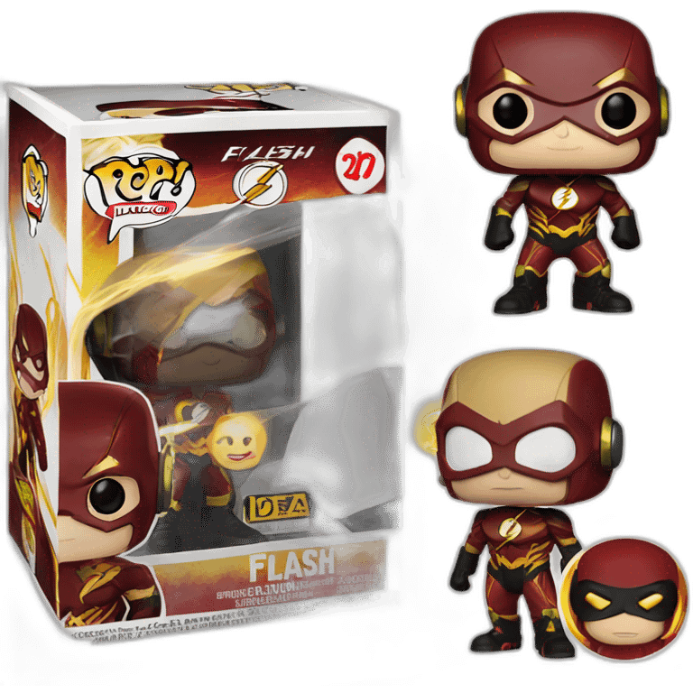 the flash funko pop emoji