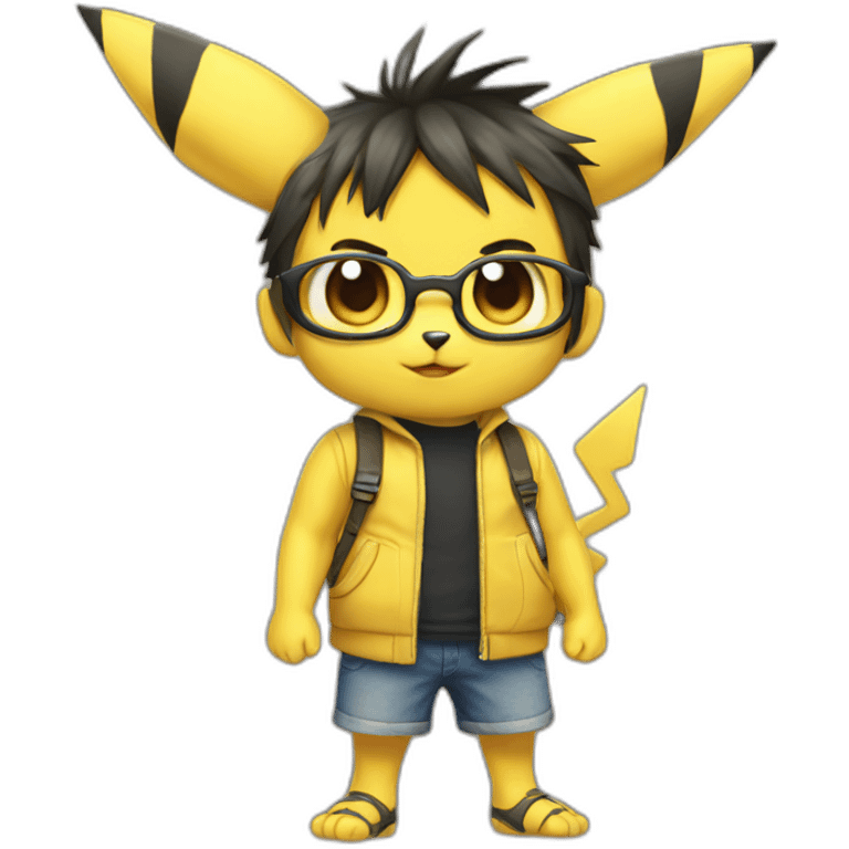 Pikatchu human emoji