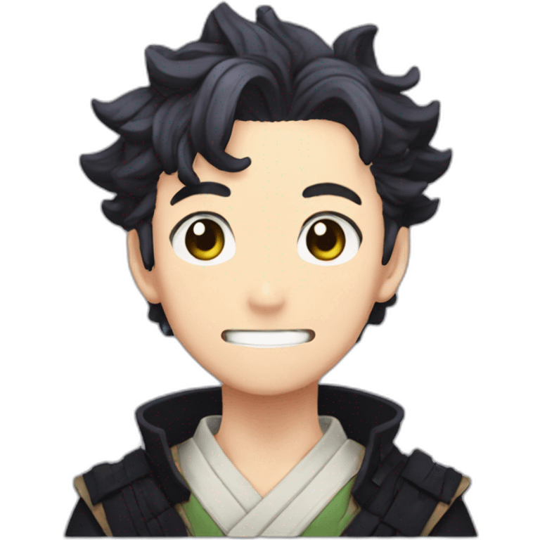 tanjiro from demon slayer emoji