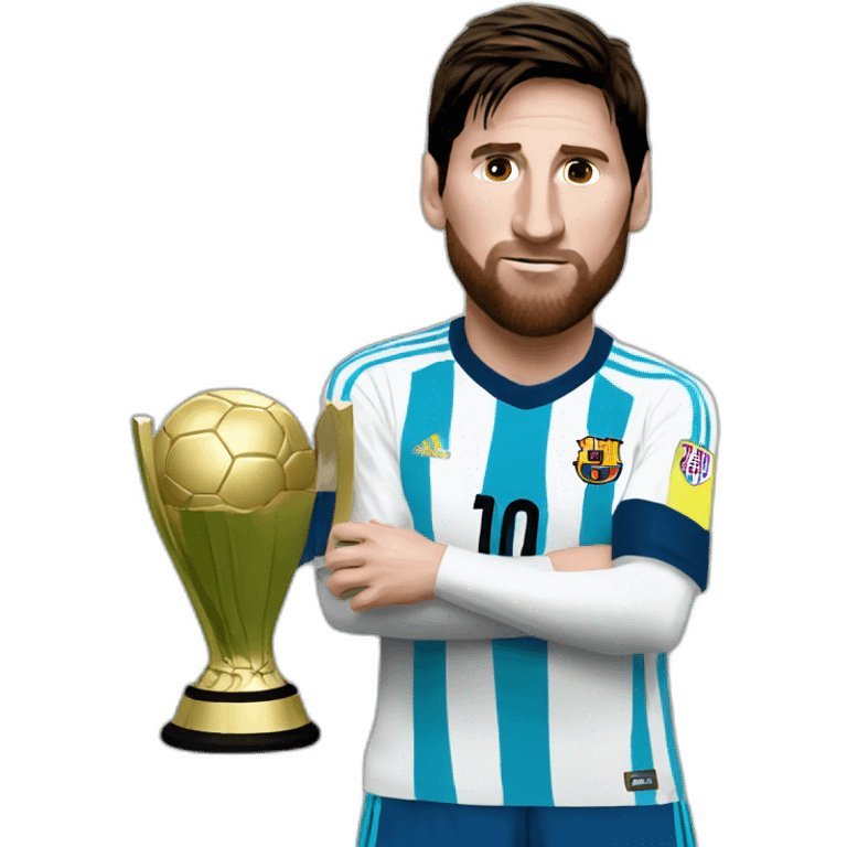 Messi championship emoji