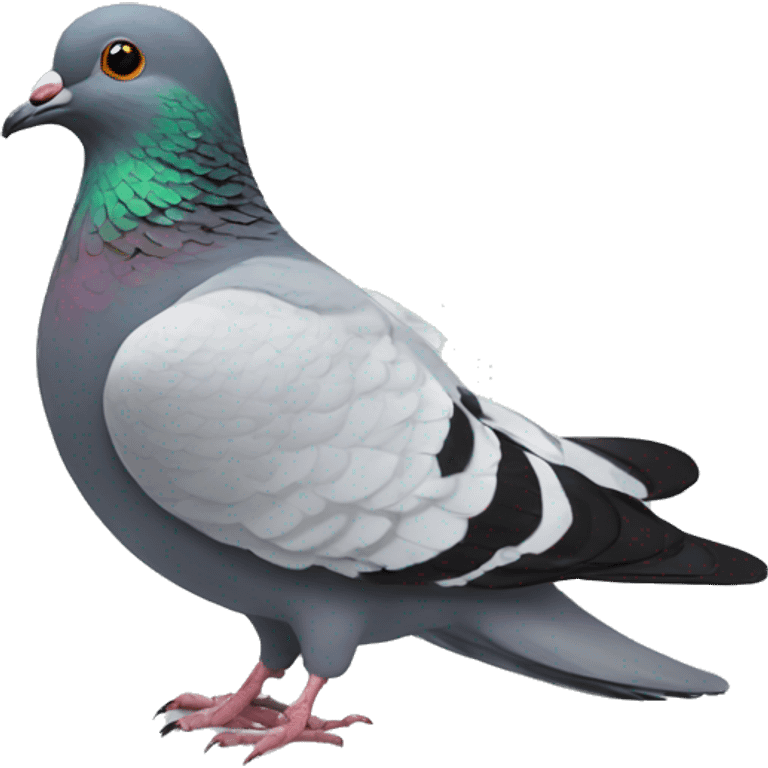 pigeon + big baby pigeon emoji