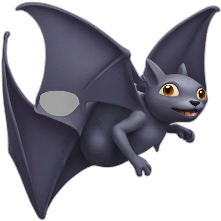 Emoji chauve-souris colère emoji