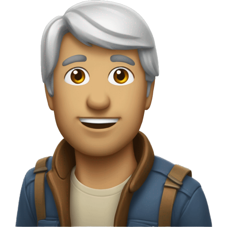 un tas de bois emoji