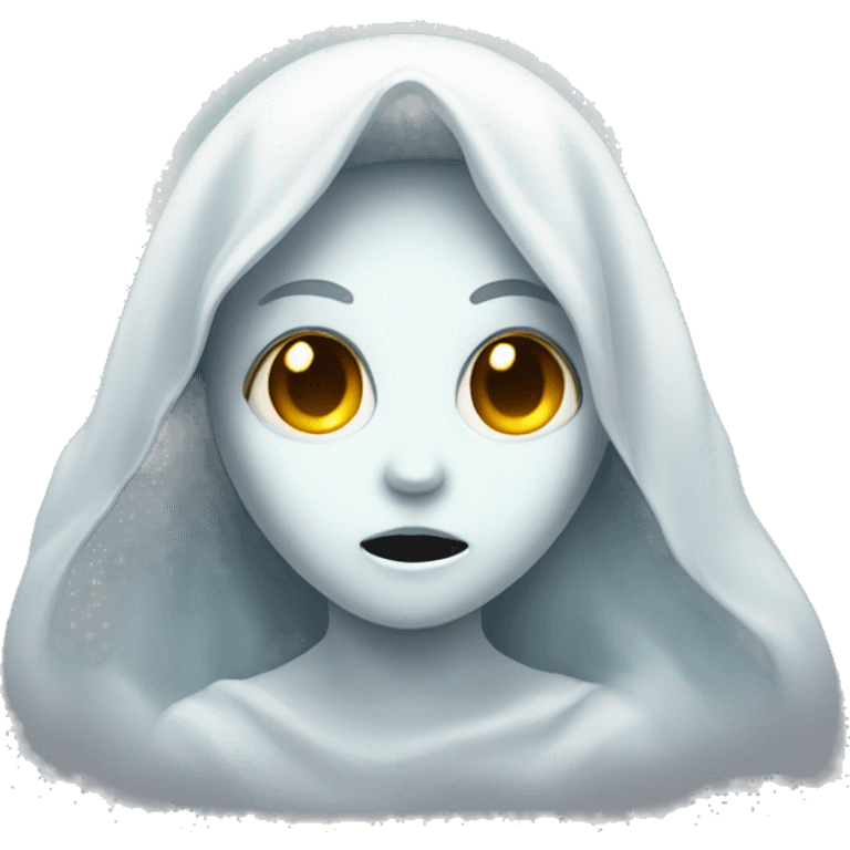 ghost girl emoji