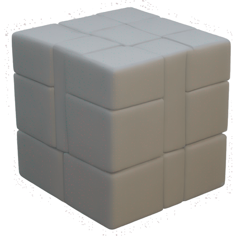 Cubo 3d emoji