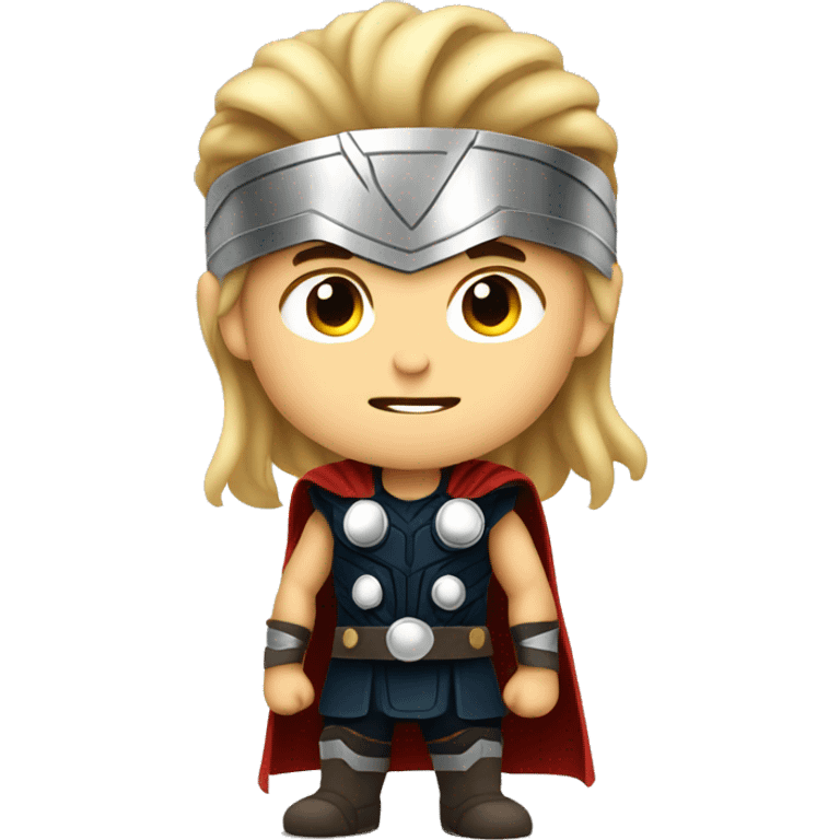 cute Thor full body emoji