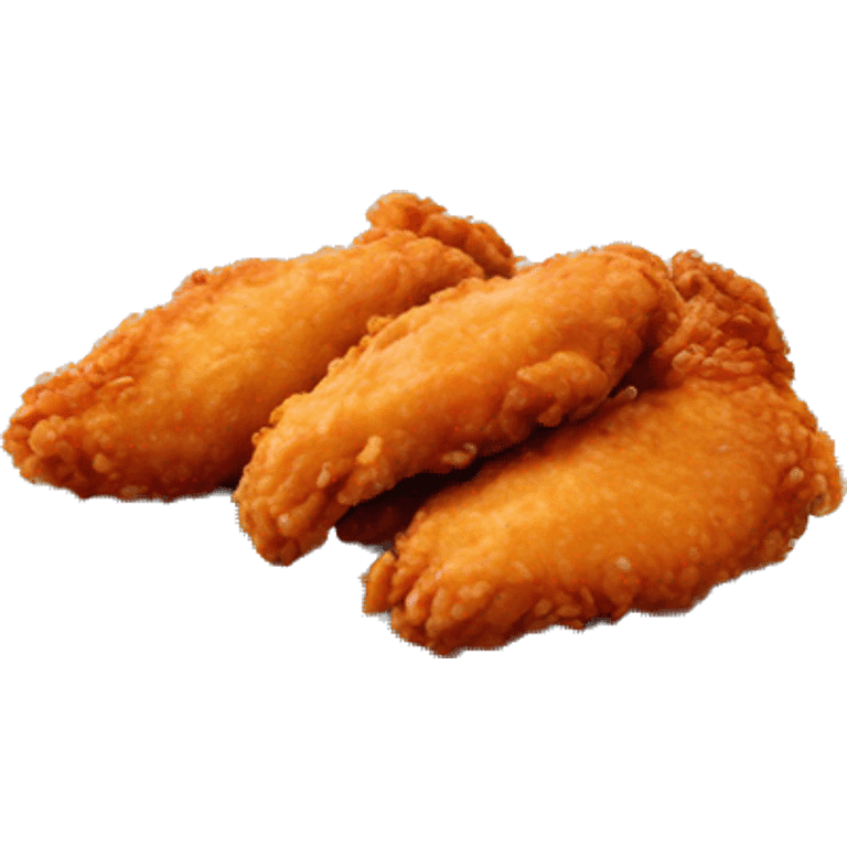 Crispy Chicken tender (food) emoji