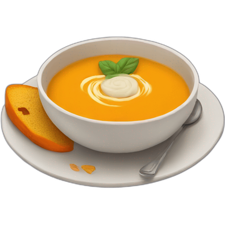 pumpkin soup emoji