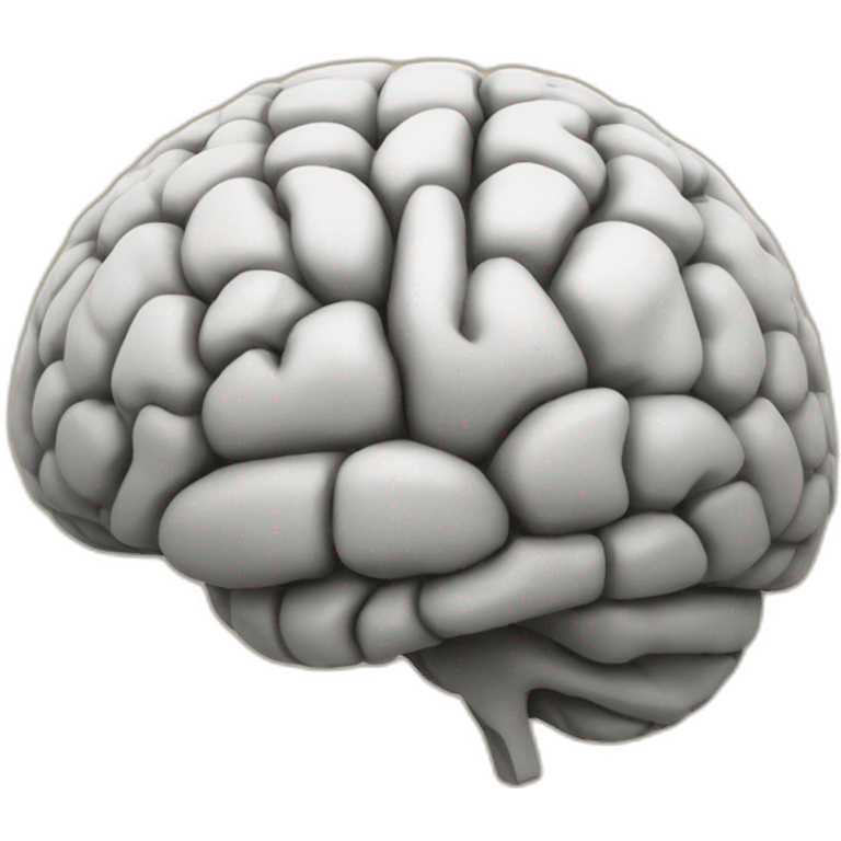 Brain from above emoji