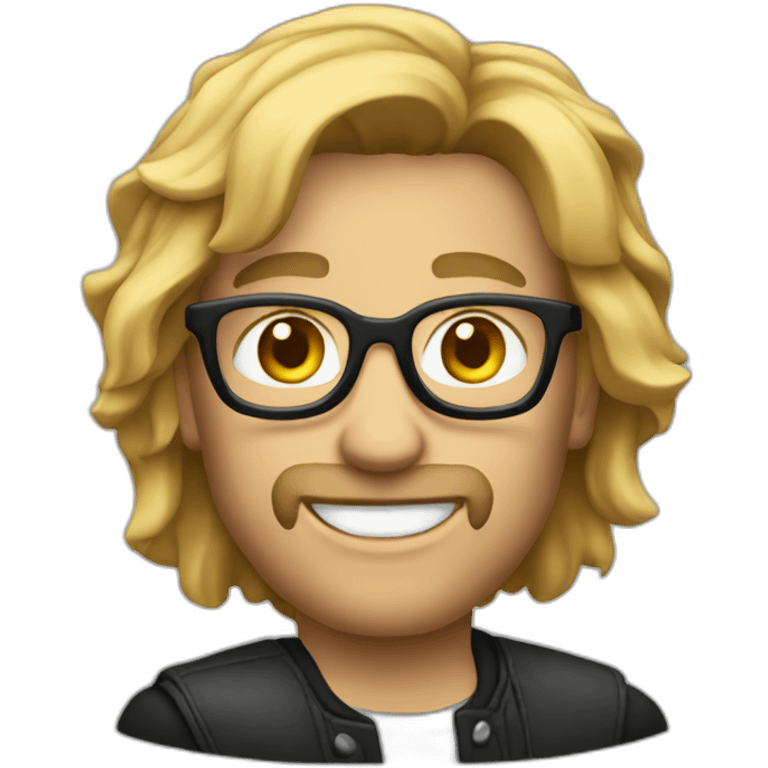 Journalist rocker emoji