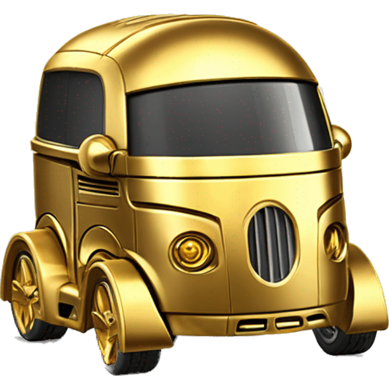 Hot Wheels 2014 Star Wars C-3PO Van Character Cars emoji