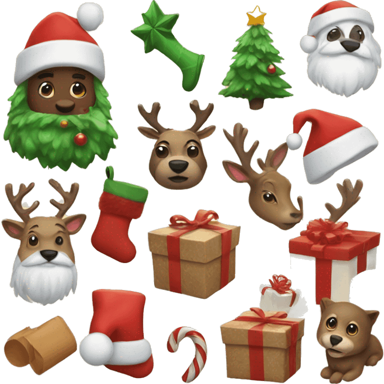 Christmas pack emoji