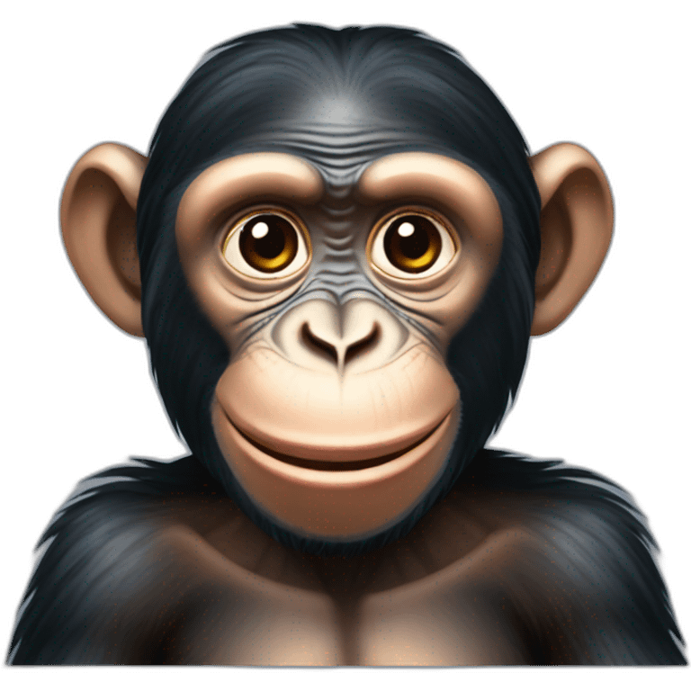 Chimpanzee emoji