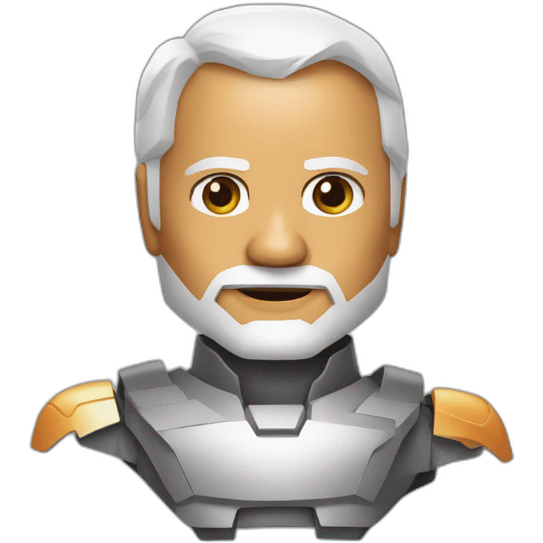 Narendra modi iron man costume emoji