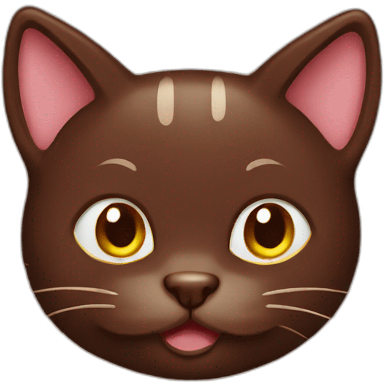 chocolate cat emoji