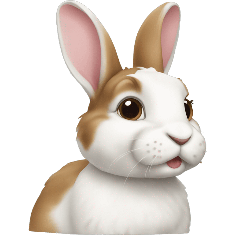 apple style dutch rabbit emoji