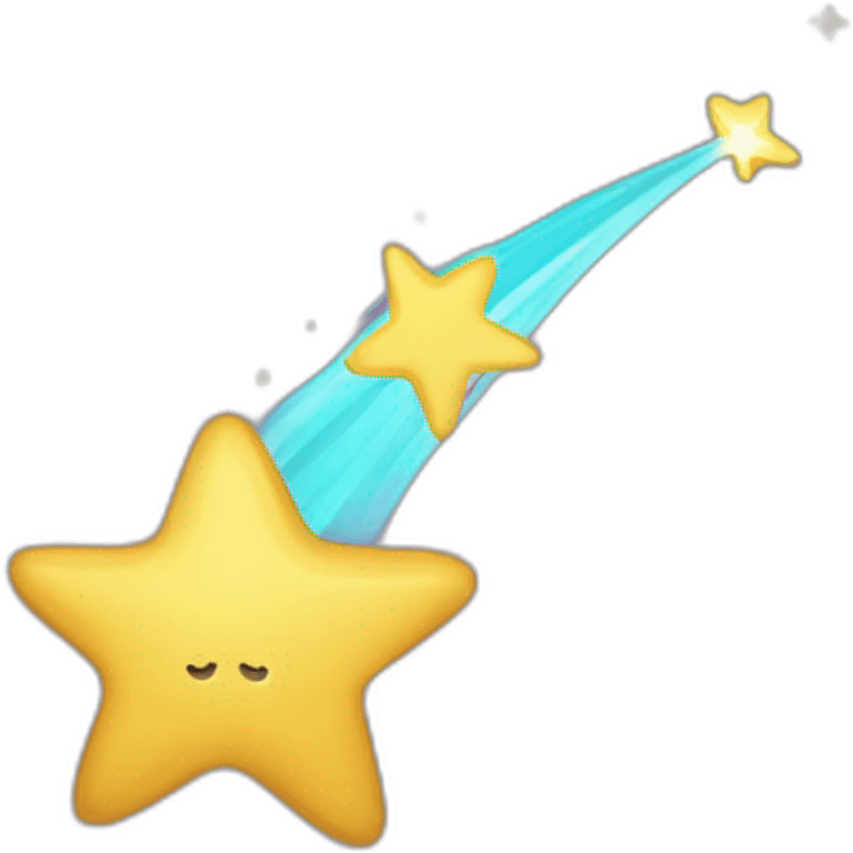 Shooting star emoji