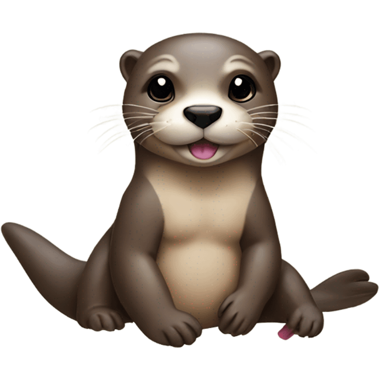 an bikini otter emoji