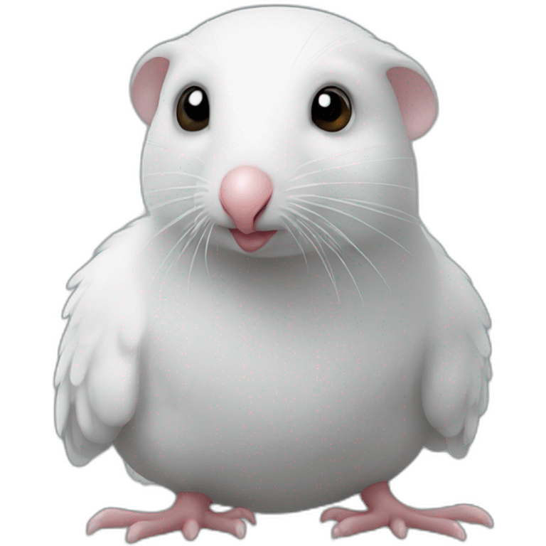 Pigeon rat emoji