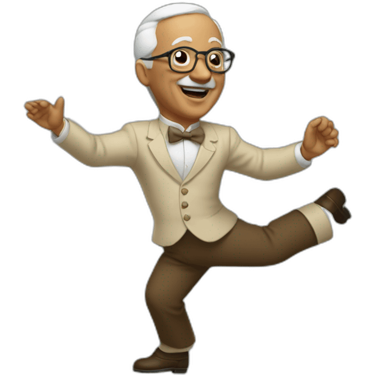 francisco papa dancing emoji