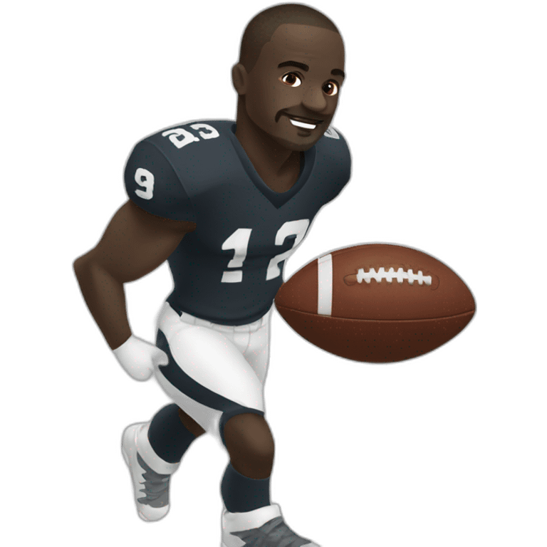 Akon play football emoji