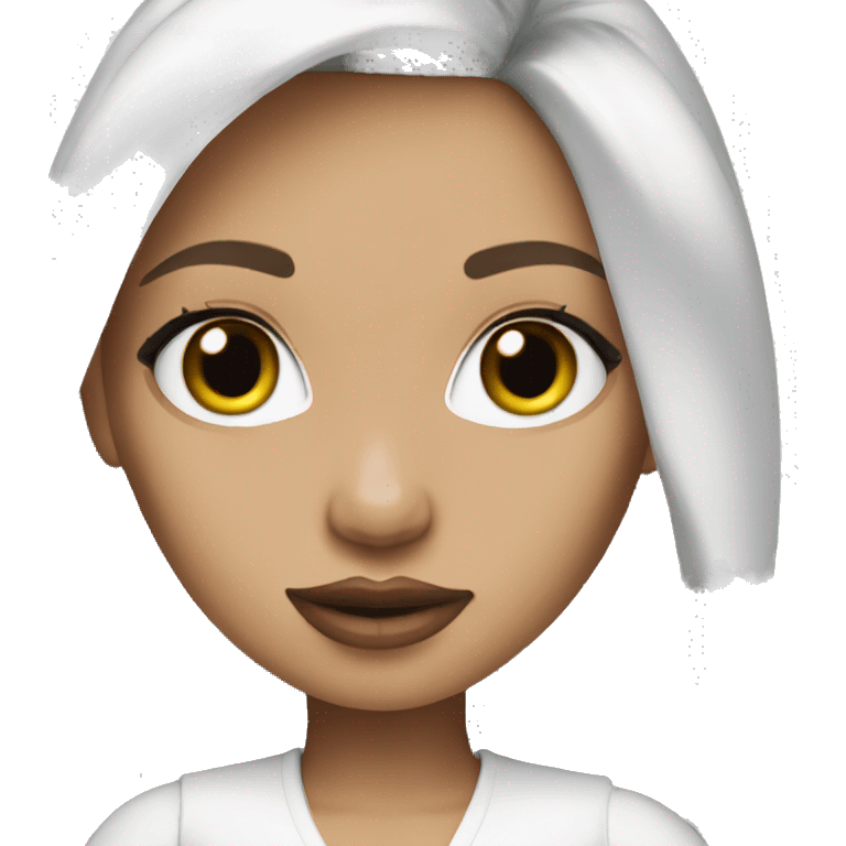 White bratz doll emoji