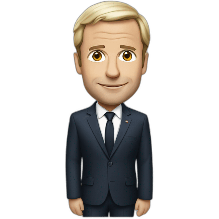 Emoji macron emoji