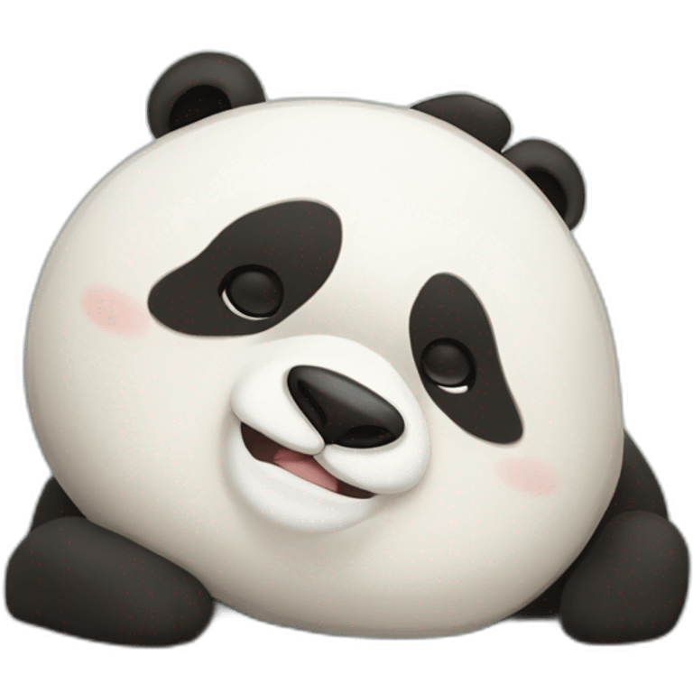 Oso panda durmiendo emoji