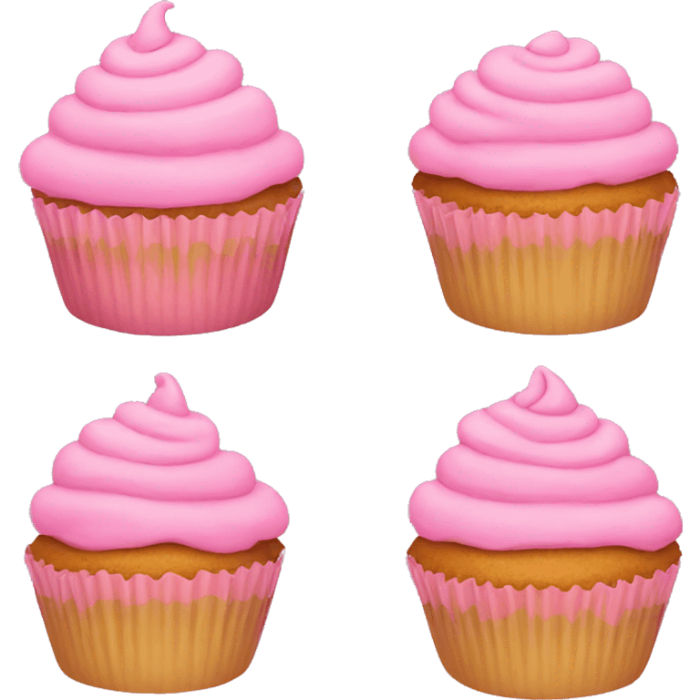 pink cupcake  emoji