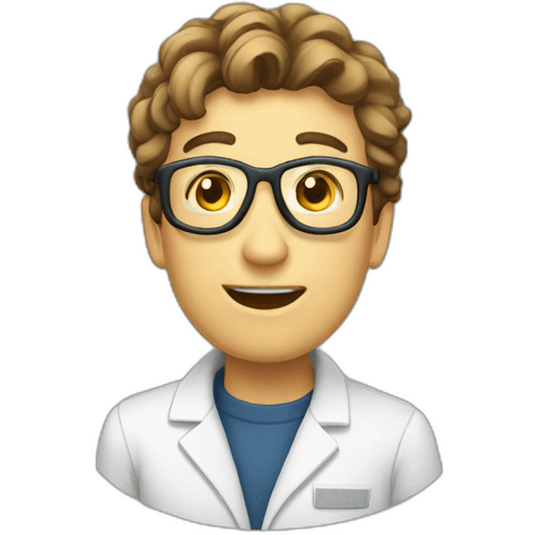 scientist tube emoji